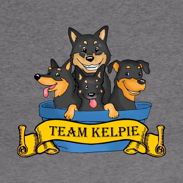 team kelpie by Ahkneetah